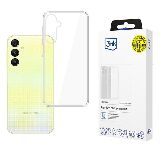 Fodral för Samsung Galaxy A26 A266, 3MK, Klar, Transparent