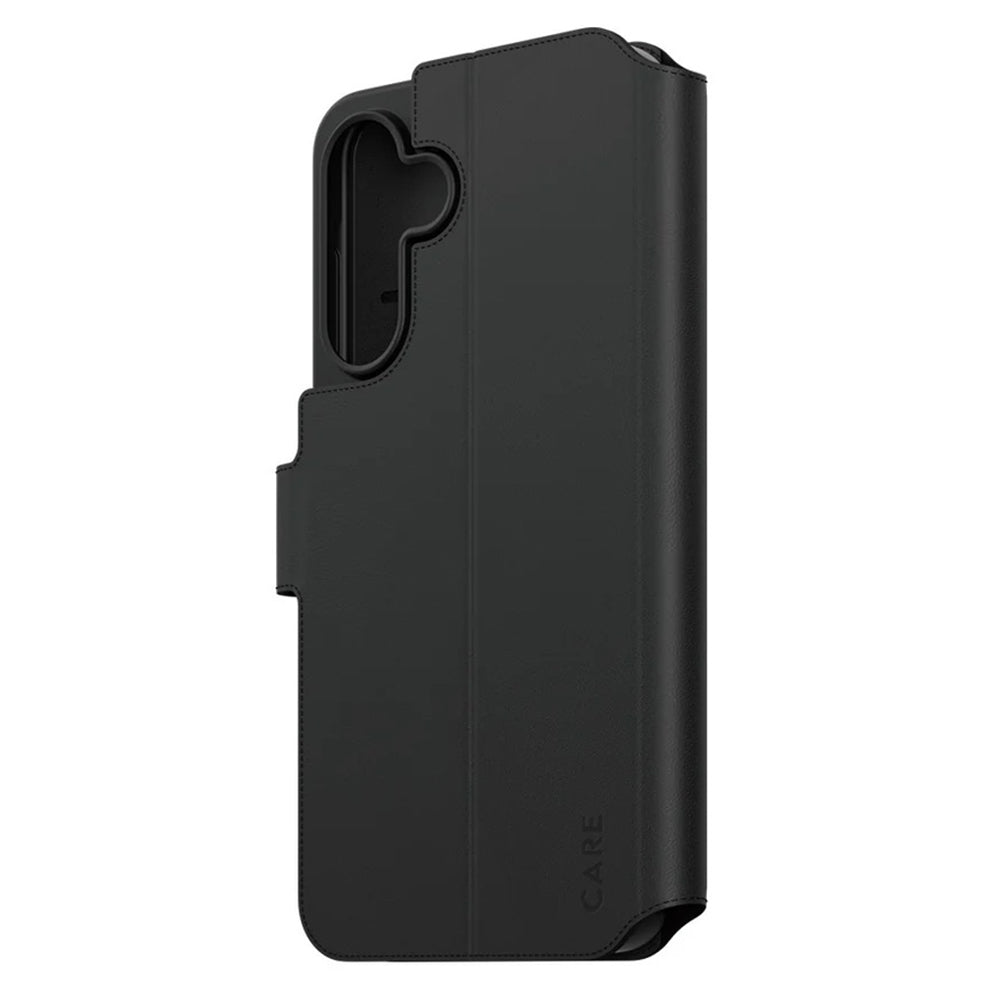 Fodral för Samsung Galaxy A26 A266, PanzerGlass, Care Feature Kickstand Wallet, Svart