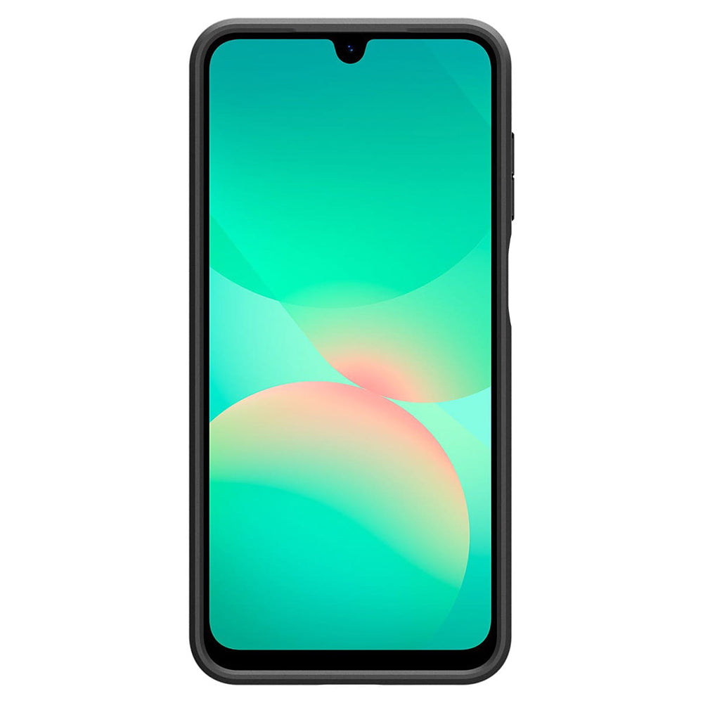 Case for Samsung Galaxy A26 A266, Spigen, Liquid Air, Matte Black ACS09290