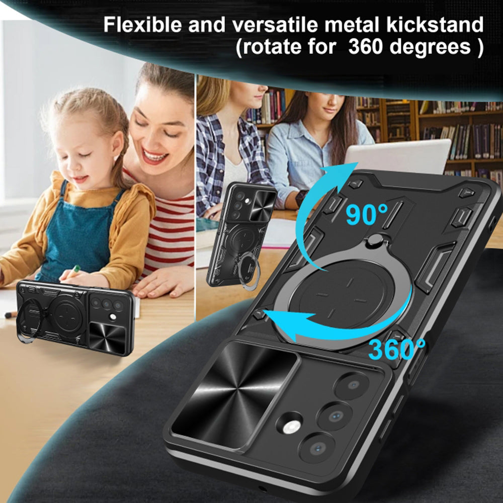 Fodral för Samsung Galaxy A26 A266, Techsuit, CamGuard Pro, Blå