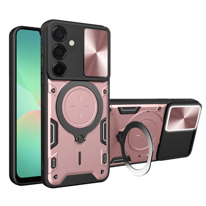 Fodral för Samsung Galaxy A26 A266, Techsuit, CamGuard Pro, Rosa Guld