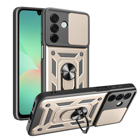 Fodral för Samsung Galaxy A26 A266, Techsuit, CamShield, Guld