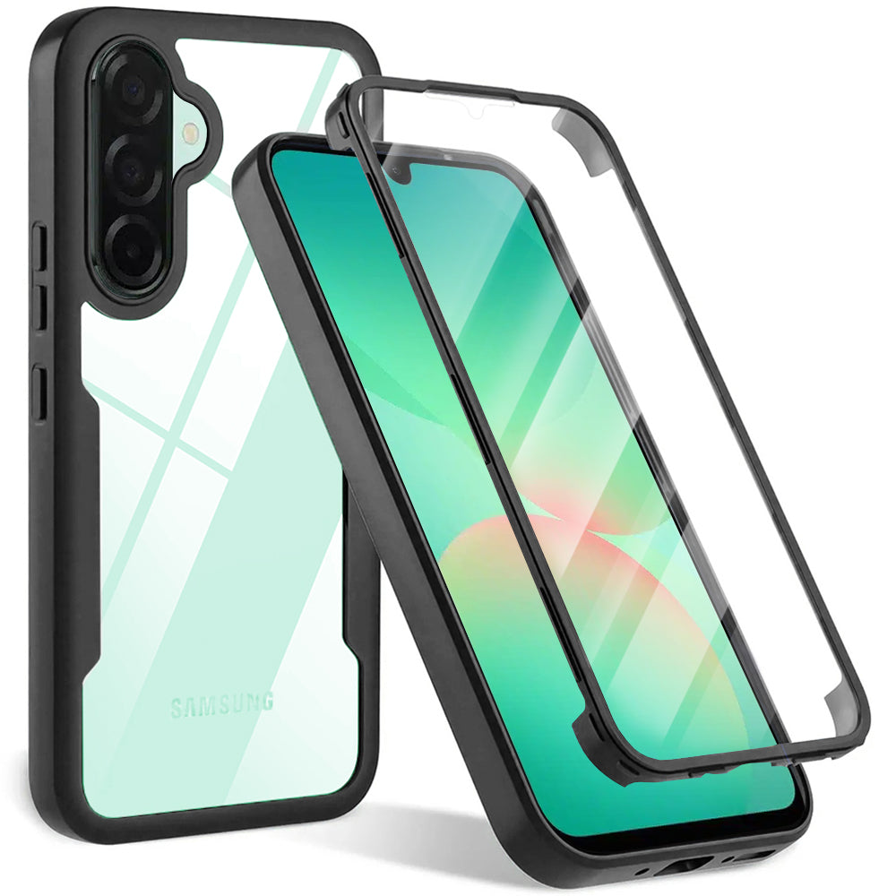Fodral för Samsung Galaxy A26 A266, Techsuit, ColorVerse 360, Svart