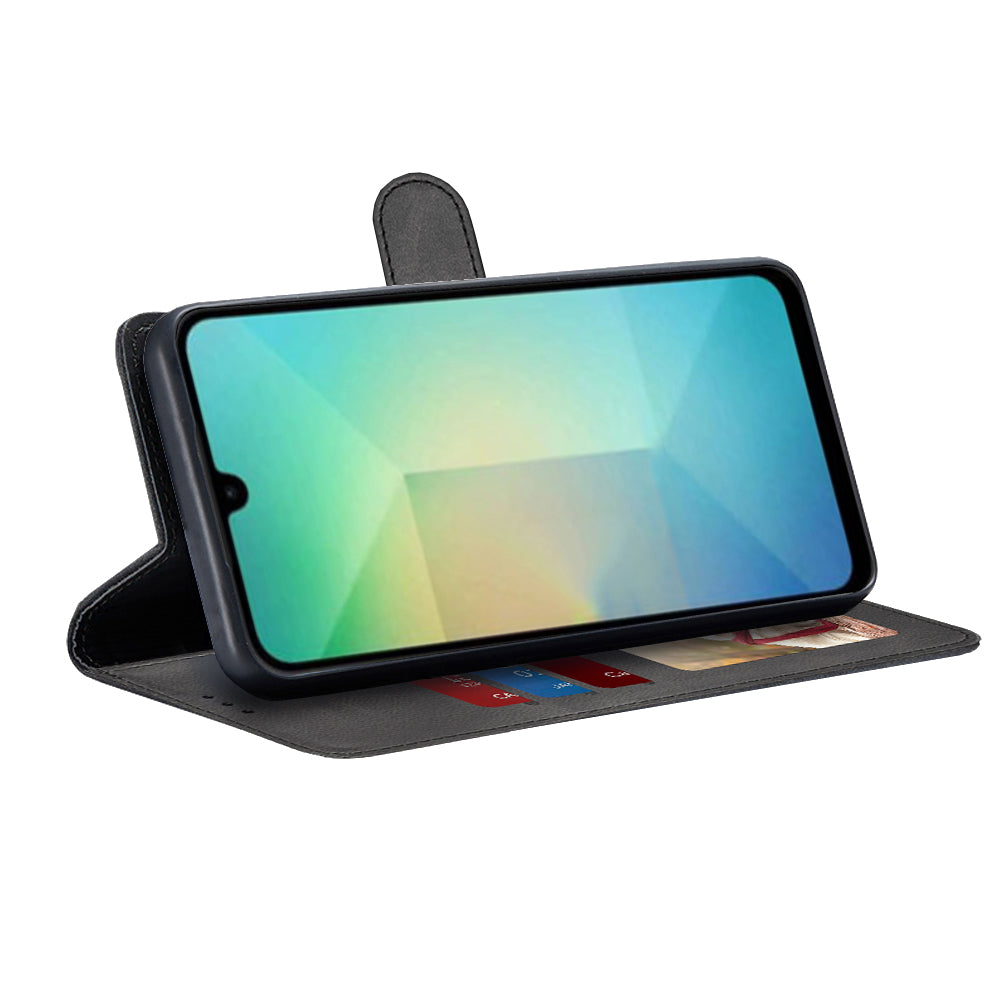 Fodral för Samsung Galaxy A26 A266, Techsuit, Diary Book, Svart