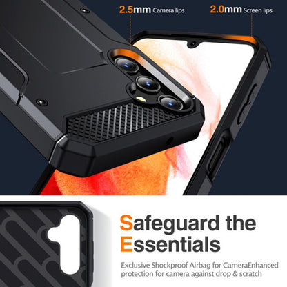 Fodral för Samsung Galaxy A26 A266, Techsuit, Hybrid Armor, Svart
