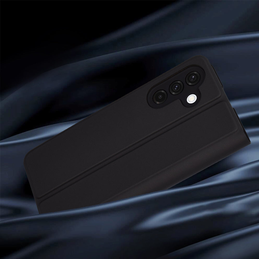 Fodral för Samsung Galaxy A26 A266, Techsuit, Magskin Book, Svart