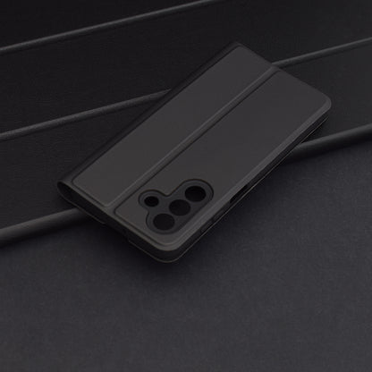 Fodral för Samsung Galaxy A26 A266, Techsuit, Magskin Book, Svart