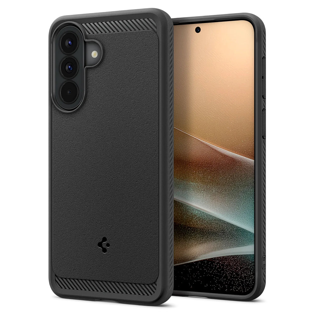Fodral för Samsung Galaxy A27 5G, Spigen, Rugged Armor, Svart ACS11312