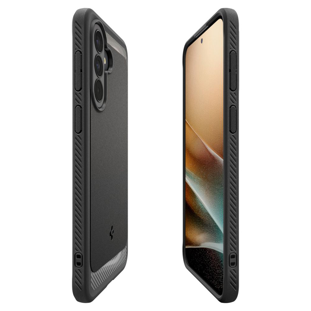 Fodral för Samsung Galaxy A27 5G, Spigen, Rugged Armor, Svart ACS11312