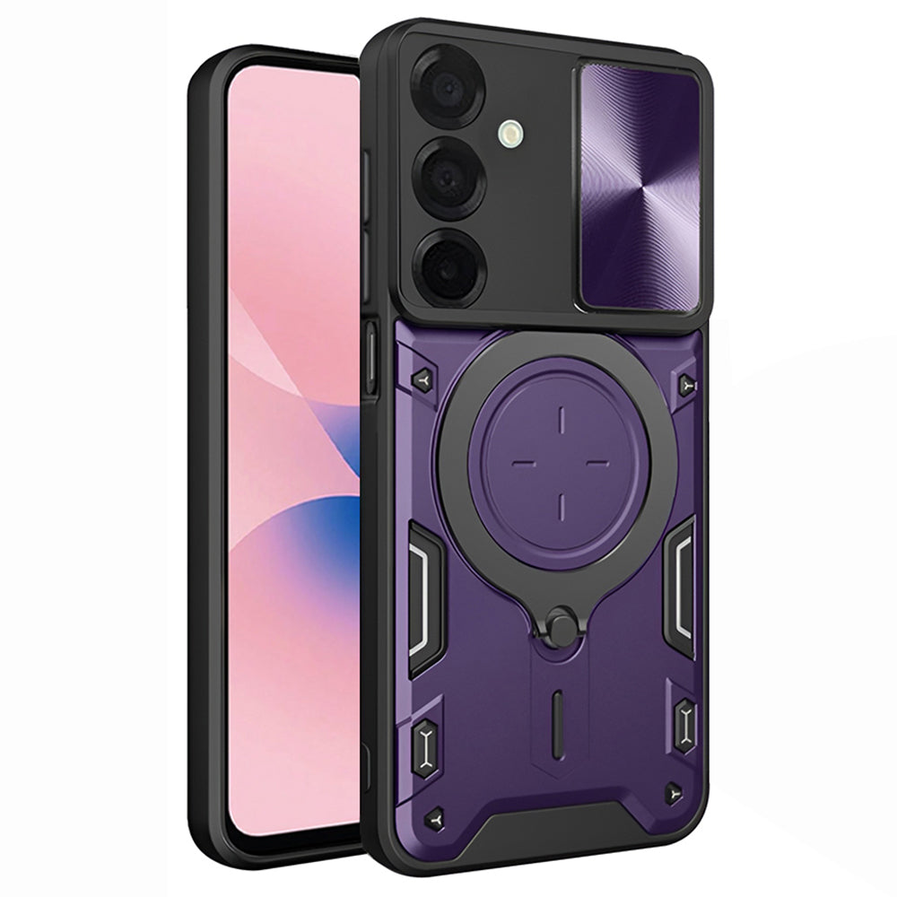 Fodral för Samsung Galaxy A27 5G, Techsuit, CamGuard Pro, Lila