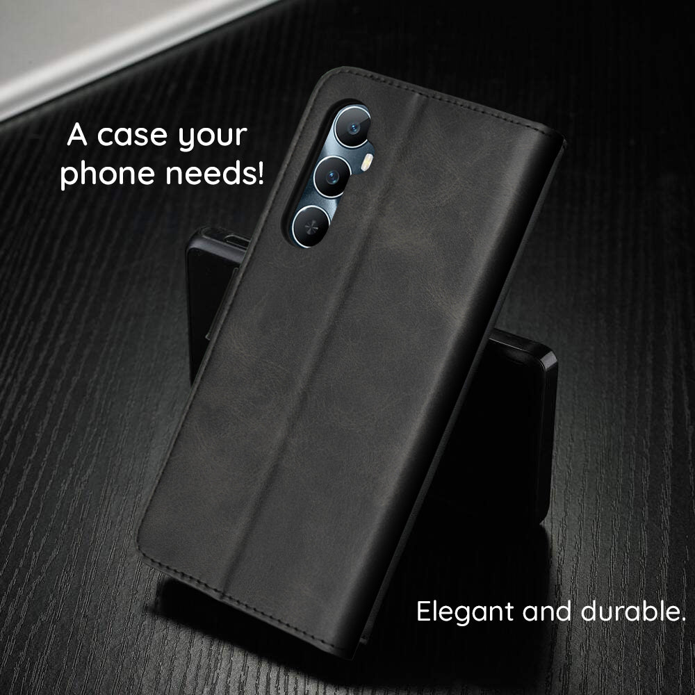 Fodral för Samsung Galaxy A27 5G, Techsuit, Diary Book, Svart