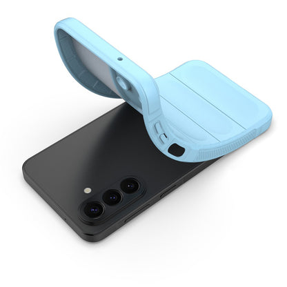 Fodral för Samsung Galaxy A27 5G, Techsuit, Magic Shield, Blå