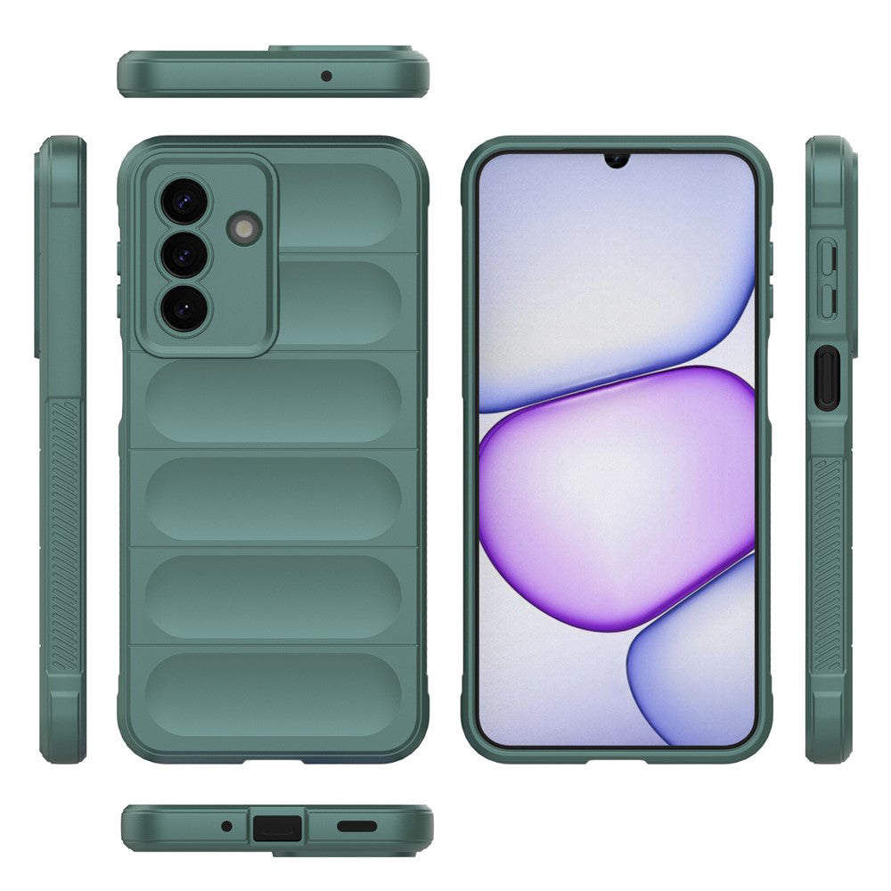 Fodral för Samsung Galaxy A27 5G, Techsuit, Magic Shield, Grön