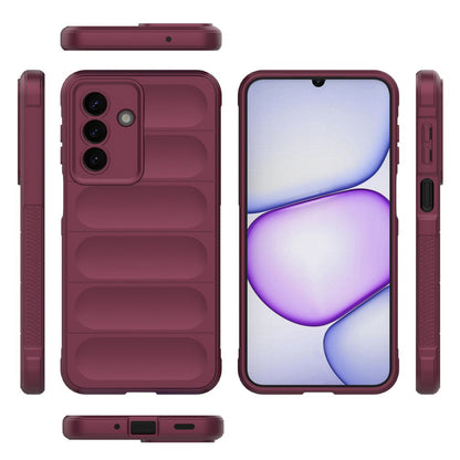 Fodral för Samsung Galaxy A27 5G, Techsuit, Magic Shield, Vinröd