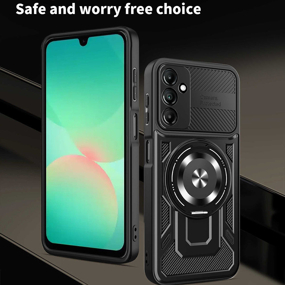 Fodral för Samsung Galaxy A27 5G, Techsuit, RuggedCam, Blå
