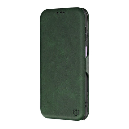 Fodral för Samsung Galaxy A27 5G, Techsuit, Safe Wallet Plus, Grön