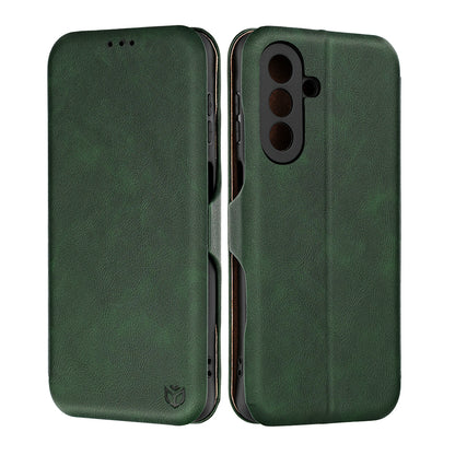 Fodral för Samsung Galaxy A27 5G, Techsuit, Safe Wallet Plus, Grön