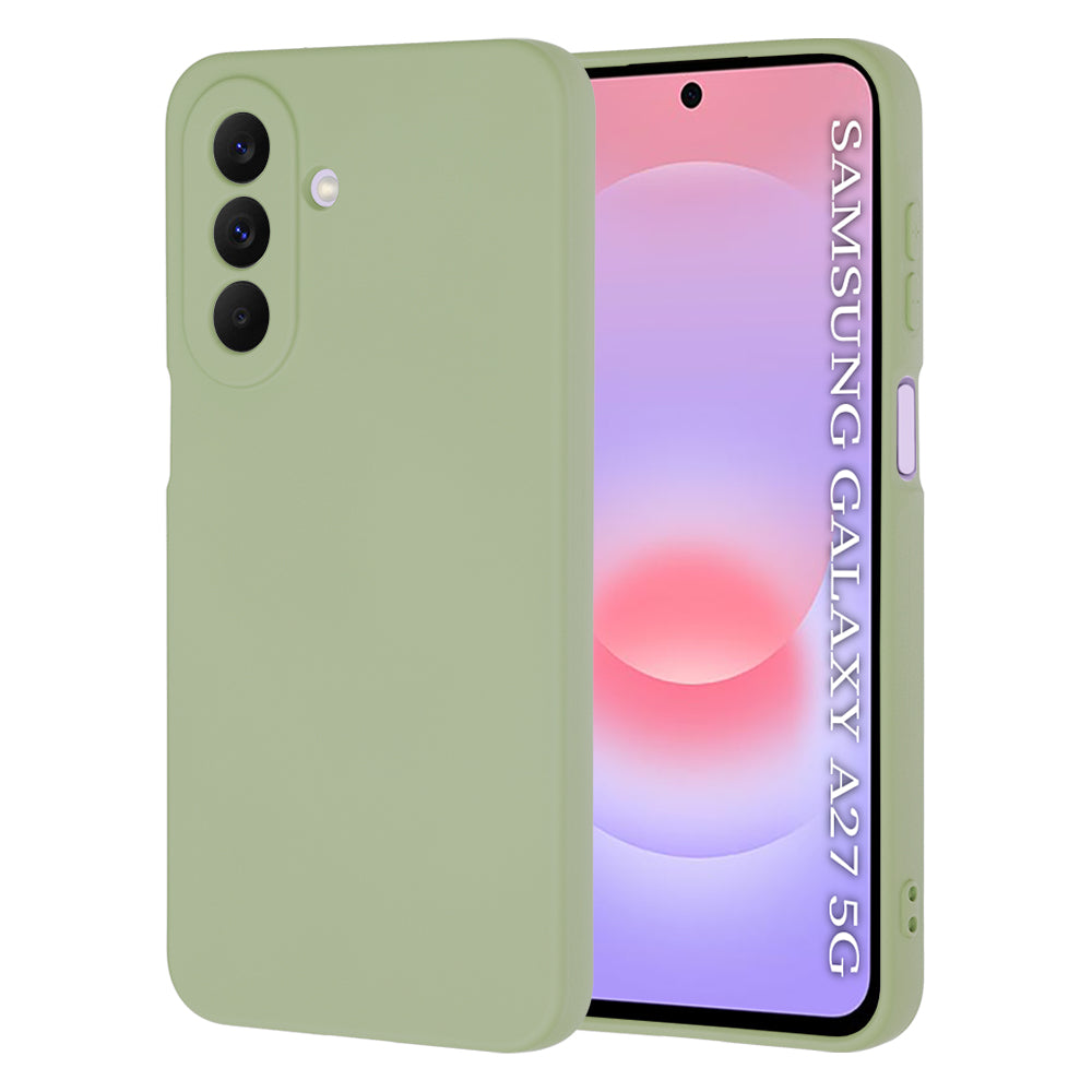 Fodral för Samsung Galaxy A27 5G, Techsuit, SoftFlex, Matcha