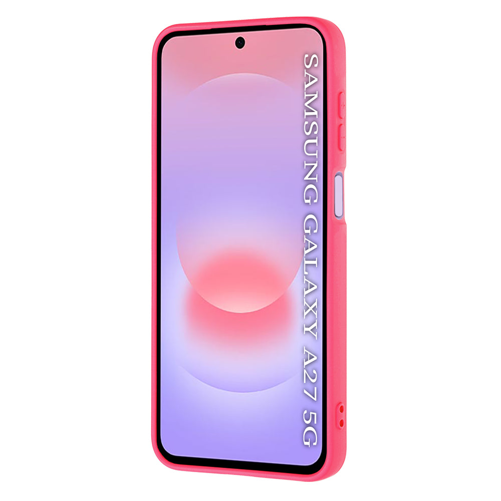 Fodral för Samsung Galaxy A27 5G, Techsuit, SoftFlex, Mörkrosa