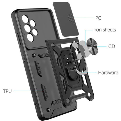 Fodral för Samsung Galaxy A33 5G A336, Techsuit, CamShield, Svart