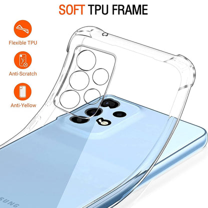 Fodral för Samsung Galaxy A33 5G A336, Techsuit, Stötsäker Klar, Transparent