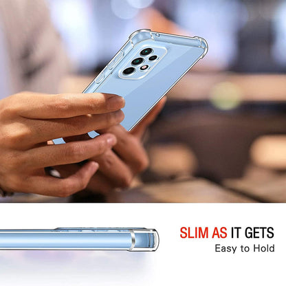 Fodral för Samsung Galaxy A33 5G A336, Techsuit, Stötsäker Klar, Transparent