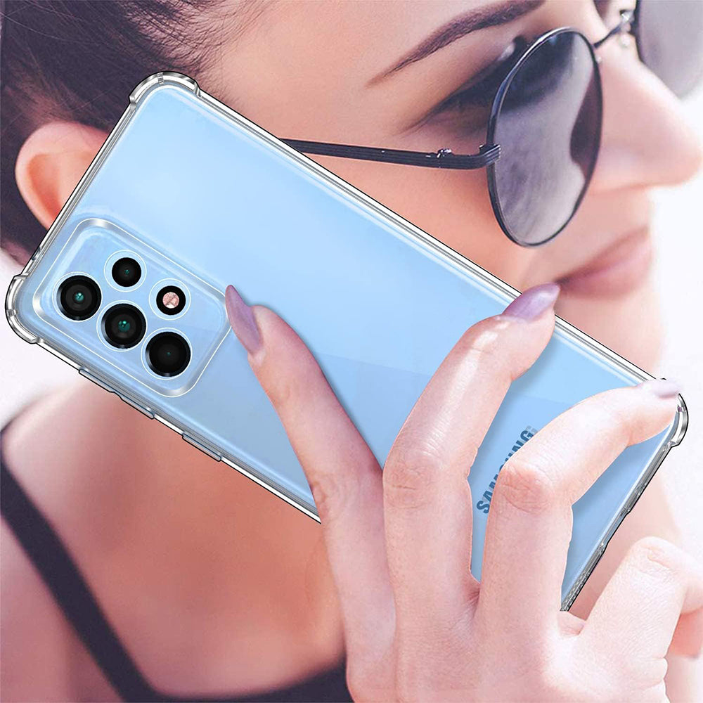 Fodral för Samsung Galaxy A33 5G A336, Techsuit, Stötsäker Klar, Transparent