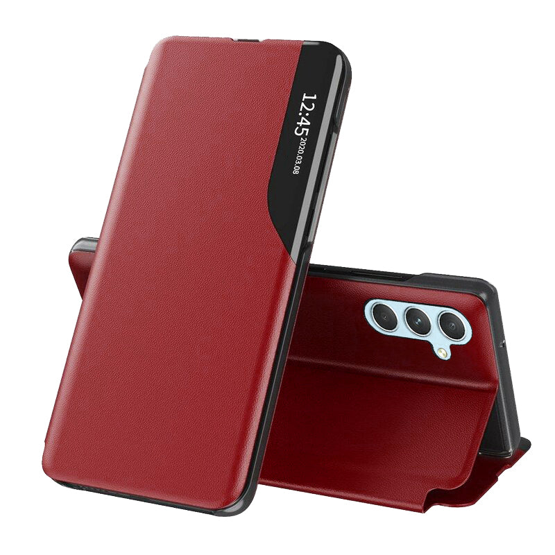 Fodral för Samsung Galaxy A34 A346, Techsuit, eFold, Röd
