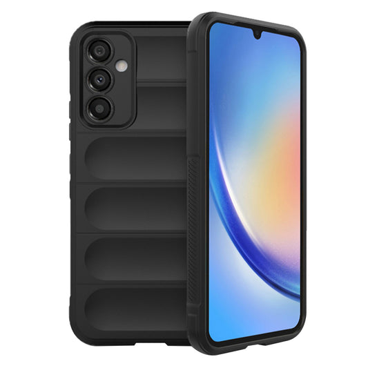 Fodral för Samsung Galaxy A34 A346, Techsuit, Magic Shield, Svart