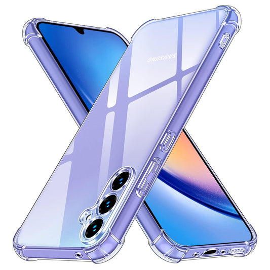 Fodral för Samsung Galaxy A34 A346, Techsuit, Stötsäker Klar, Transparent
