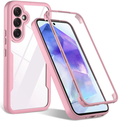 Fodral för Samsung Galaxy A35 5G A356, Techsuit, ColorVerse 360, Rosa