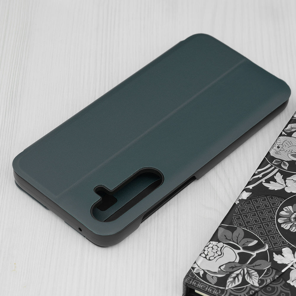 Fodral för Samsung Galaxy A35 5G A356, Techsuit, eFold, Grön