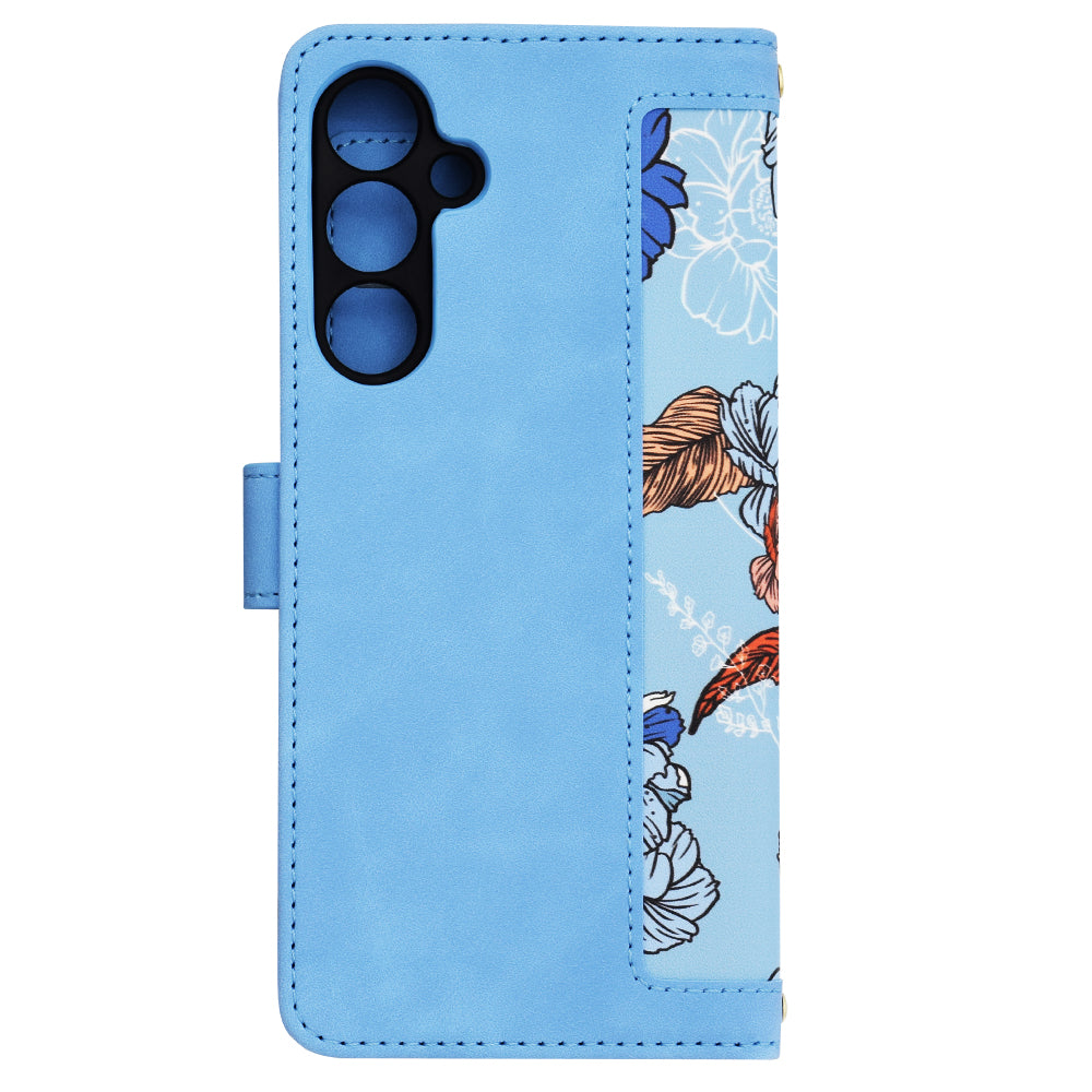 Fodral för Samsung Galaxy A35 5G A356, Techsuit, FlipCraft, Blå