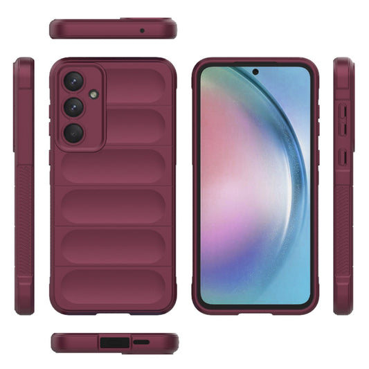 Fodral för Samsung Galaxy A35 5G A356, Techsuit, Magic Shield, Svart