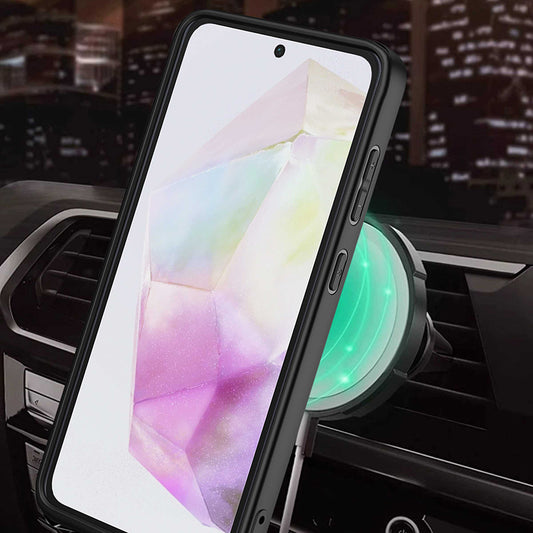 Fodral för Samsung Galaxy A35 5G A356, Techsuit, RuggedCam, Svart