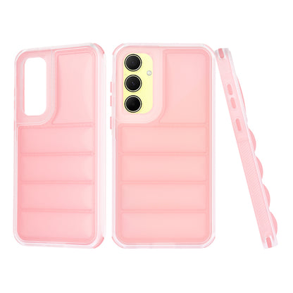 Fodral för Samsung Galaxy A35 5G A356, Techsuit, Wave Shield, Rosa