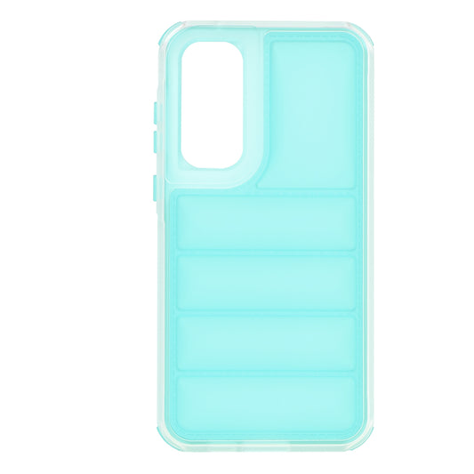 Fodral för Samsung Galaxy A35 5G A356, Techsuit, Wave Shield, Turkos