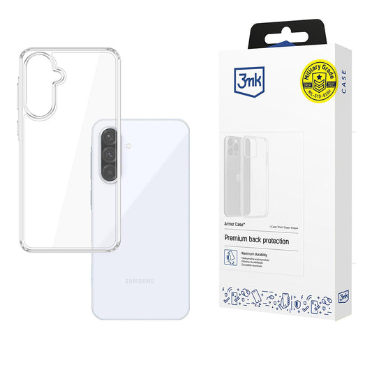 Fodral för Samsung Galaxy A36 A366, 3MK, Armor, Transparent