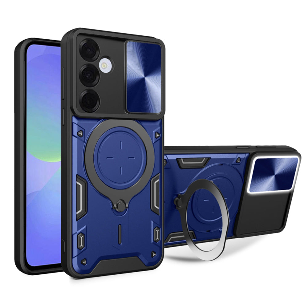 Fodral för Samsung Galaxy A36 A366, Techsuit, CamGuard Pro, Blå