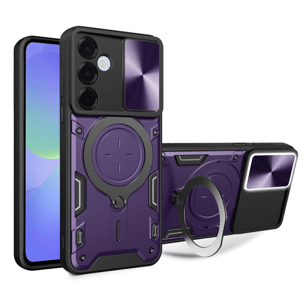 Fodral för Samsung Galaxy A36 A366, Techsuit, CamGuard Pro, Lila