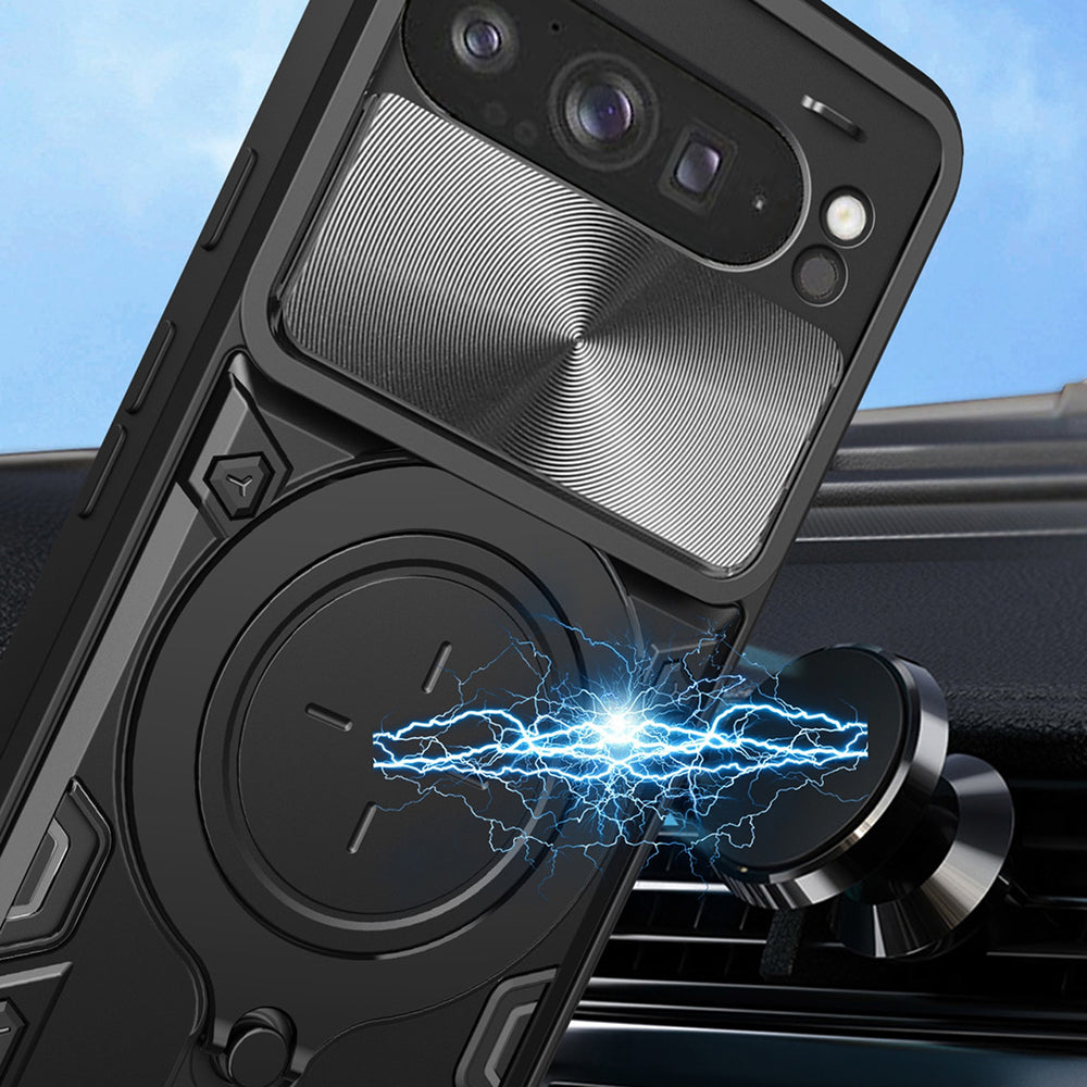 Fodral för Samsung Galaxy A36 A366, Techsuit, CamGuard Pro, Rosa Guld
