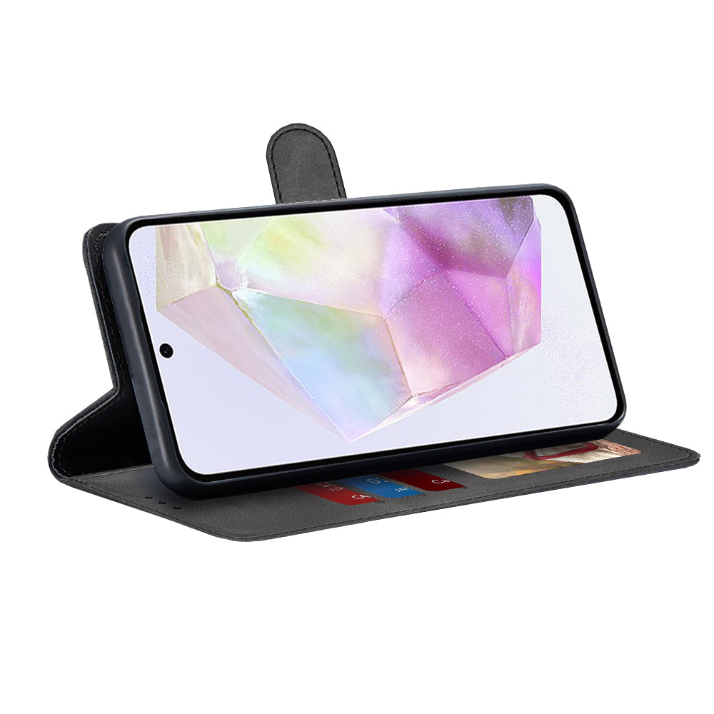 Fodral för Samsung Galaxy A36 A366, Techsuit, Diary Book, Svart