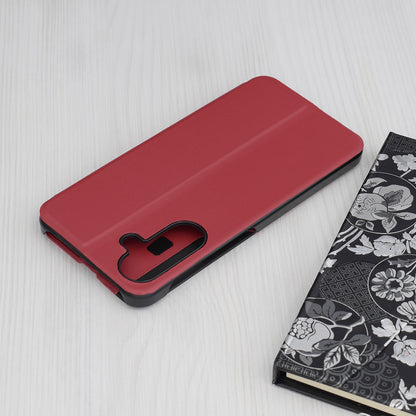 Fodral för Samsung Galaxy A36 A366, Techsuit, eFold, Röd