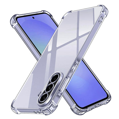 Fodral för Samsung Galaxy A36 A366, Techsuit, Stötsäker Klar, Transparent