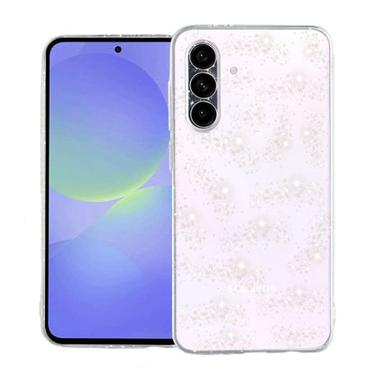 Fodral för Samsung Galaxy A36 A366, Techsuit, SparkleSkin, Transparent