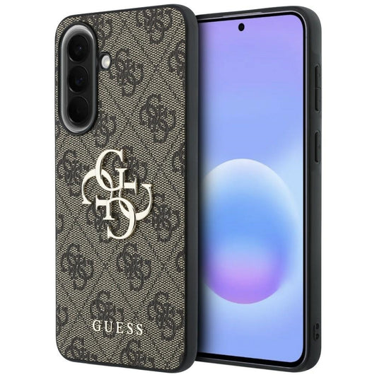 Fodral för Samsung Galaxy A37 5G, Guess, 4G Big Logo, Brun