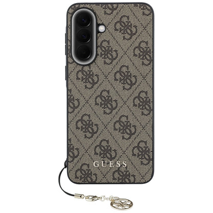 Fodral för Samsung Galaxy A37 5G, Guess, 4G Classic Logo Charm, Brun