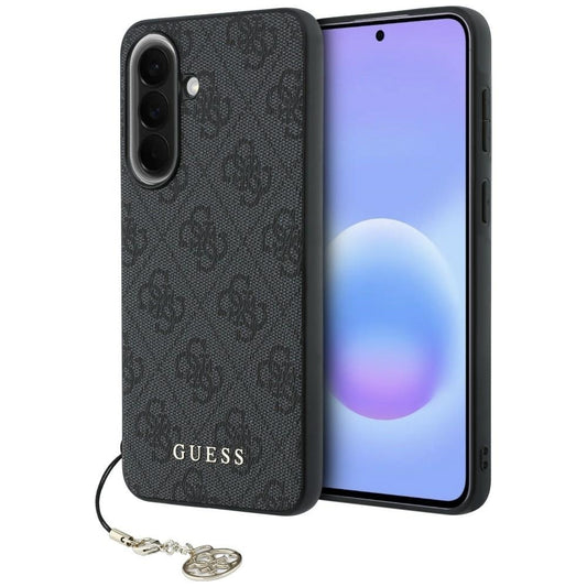 Fodral för Samsung Galaxy A37 5G, Guess, 4G Classic Logo Charm, Svart