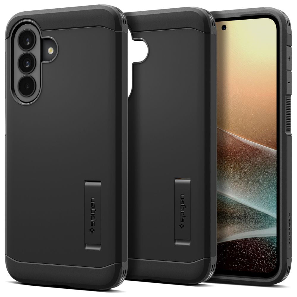 Case for Samsung Galaxy A37 5G, Spigen, Tough Armor, Black ACS11131
