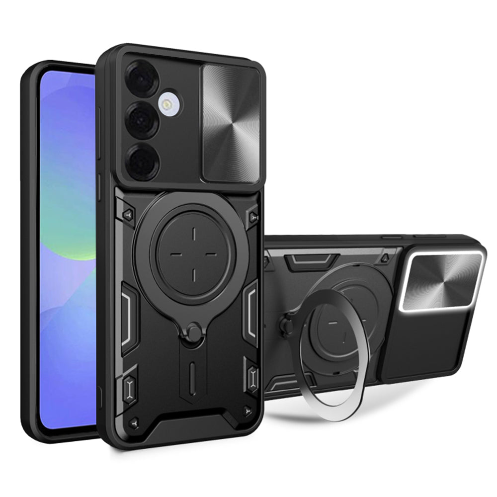Fodral för Samsung Galaxy A37 5G, Techsuit, CamGuard Pro, Svart